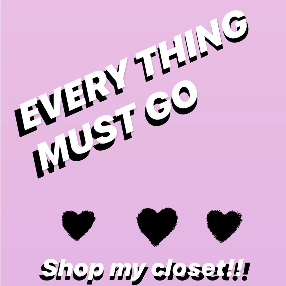 EVERYTHING MUST GO💓open to offers:)